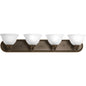 P3269-20 - 4 Light 100W(M) Antique Bronze Vanity