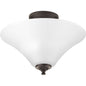 P3855-20W - Antique Bronze 2Lt Joy Semi Flush Mount