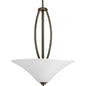 P3951-20W - Antique Bronze 3Lt Joy Pendant