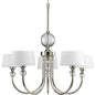 P4674-104 - Polished Nickel 5 Lt. Fortune Chandelier - Progress Lighting - IN STOCK LIGHTING - Chandelier