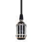 80-2271 - 1 Light Polished Nickel/ Black Lampholder