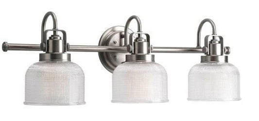 B2293-BN-RD  - 3LT 100W BRUSHED NICKEL VANITY