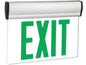 Exitronix S900U-WB-SR-GC-GM-WH Universal Edge-Lit Green Letters