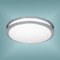 SAT-14-D13-BRZ -  2 Light Powder Coated Bronze Ceiling Flush Light