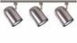 X395-BN - Brush Nickel 4' 3-Head Track Light