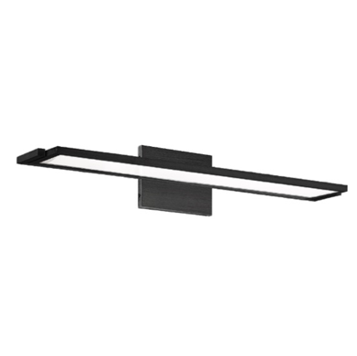 WAC Lighting WS-6724-30-BK Line Bathroom Vanity/Wall Led Light Fixture
