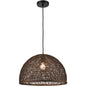 Elk Lighting D4557 Casing 1 Light 17 inch Brown Pendant Light