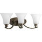 P2002-20W - 3LT 100W(M) ANTIQUE BRONZE VANITY