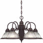 V4715-79 - 5 Light Roth Antique Bronze Chandelier