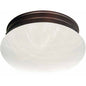 V7788-79 - 2LT FLUSH MOUNT CEILING ANTIQUE BRONZE