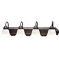 V1344-79 - 4LT 100W ANTIQUE BRONZE VANITY
