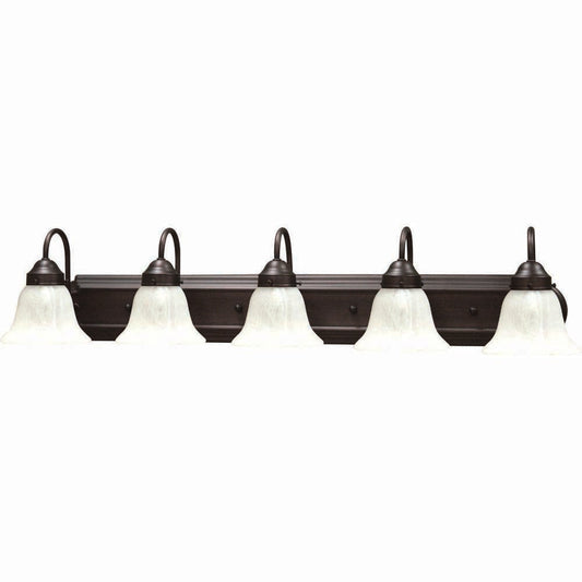 V1345-79 - 5 Light 100W Antique Bronze Vanity