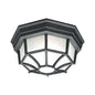 Thomas Lighting SL7457 Outdoor Essentials Outdoor Ceiling Light, Black